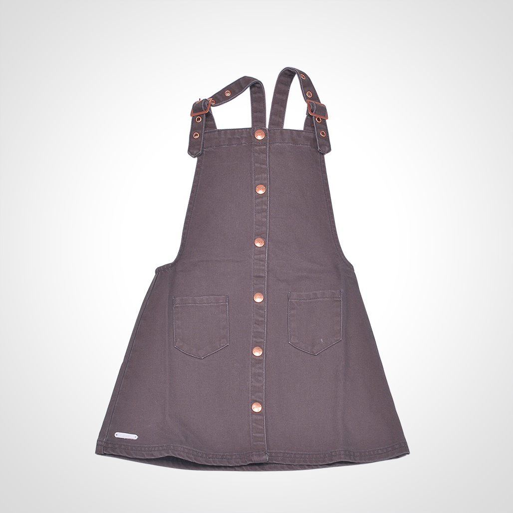 Girls' Denim Overall Skirts
