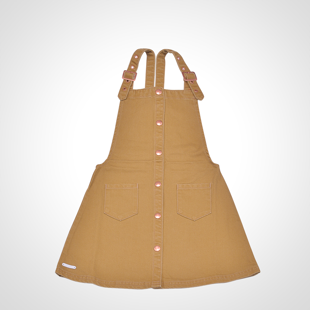 Girls' Denim Overall Skirts