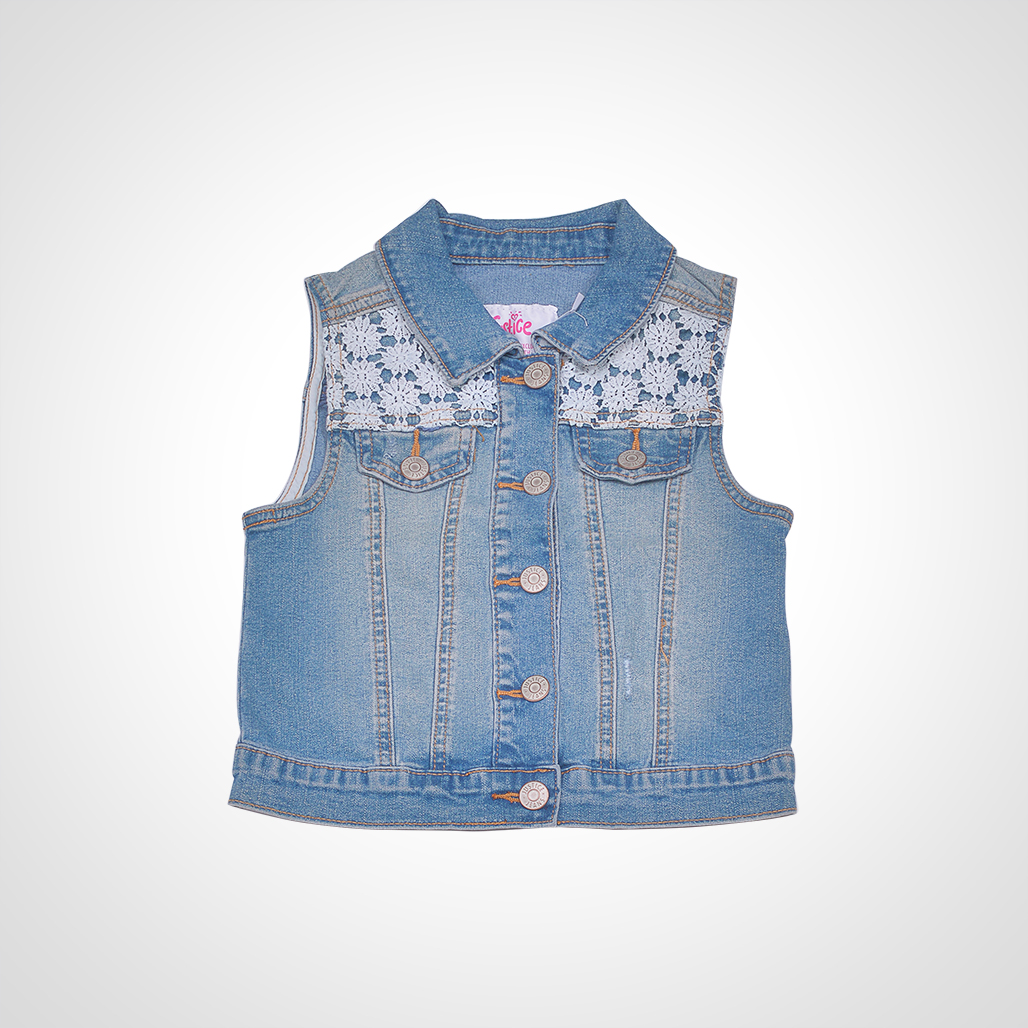Kids' Denim Vests